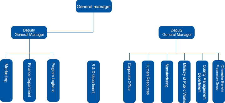  Organizational structure
